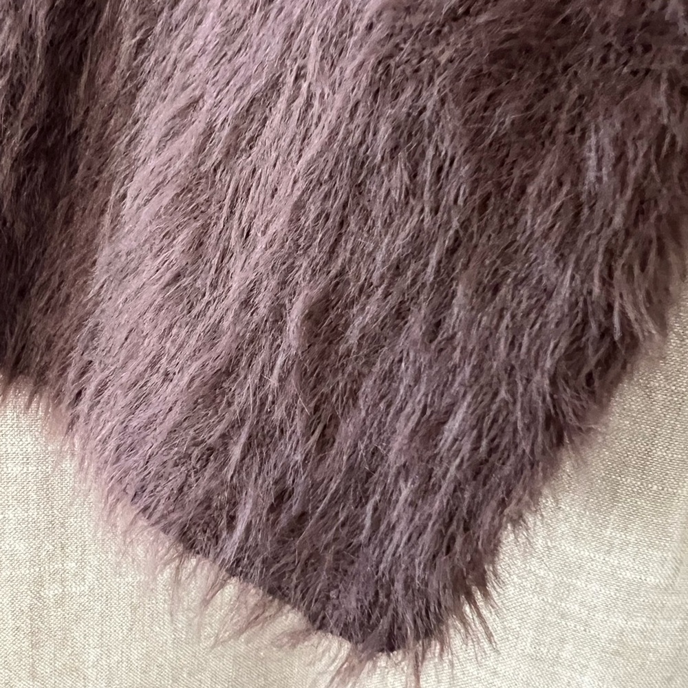 Free People Chocolate Fuzzy Sweater - Picture 3 of 5